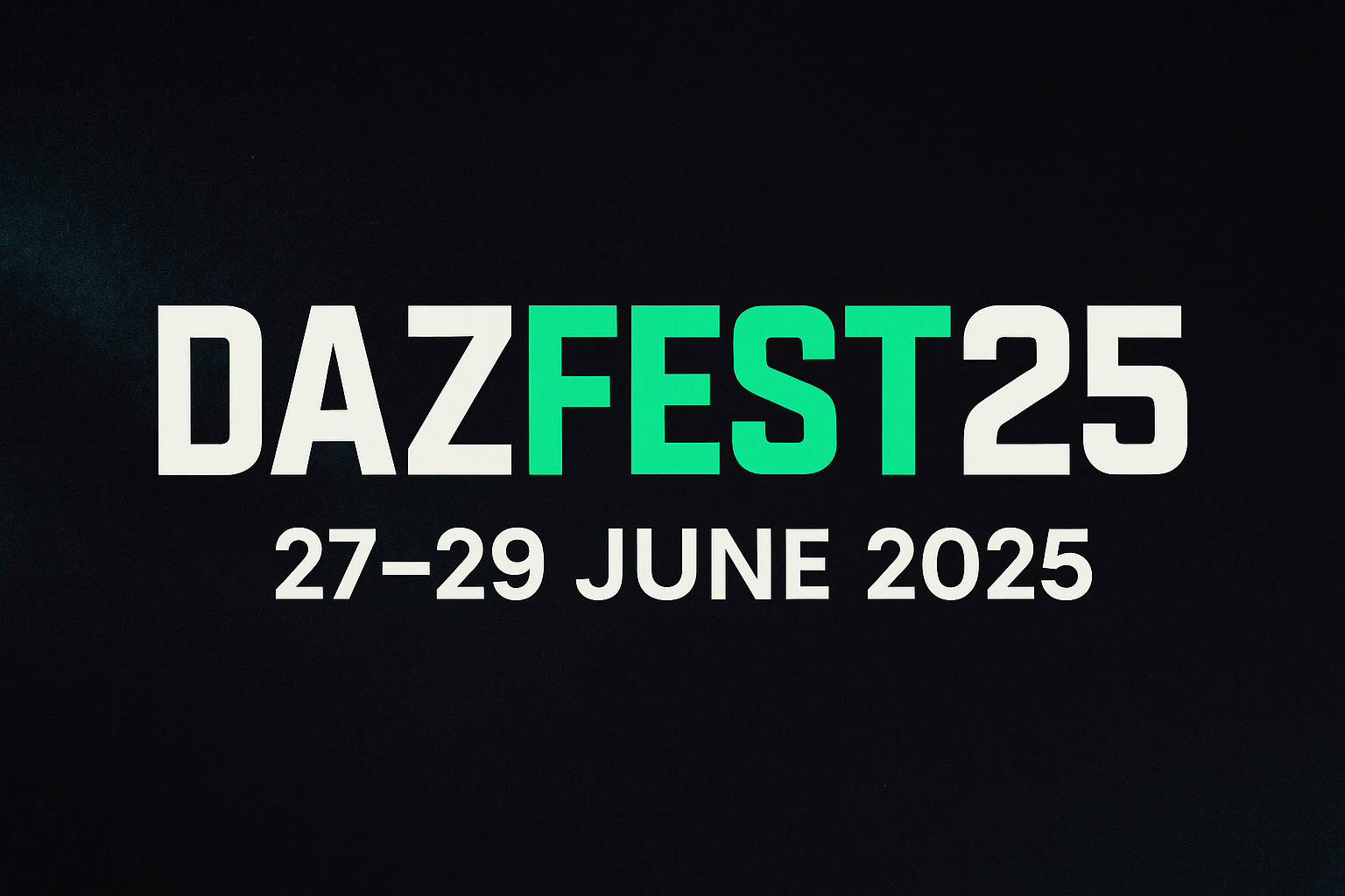 DazFest25 Banner